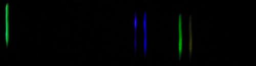 spectrum of mercury